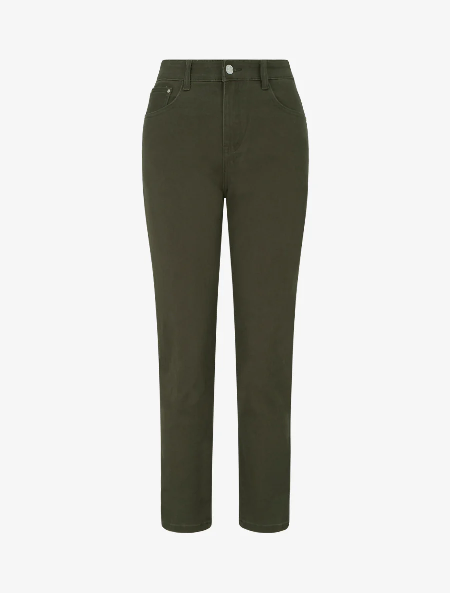 Jean mom uni - Kaki