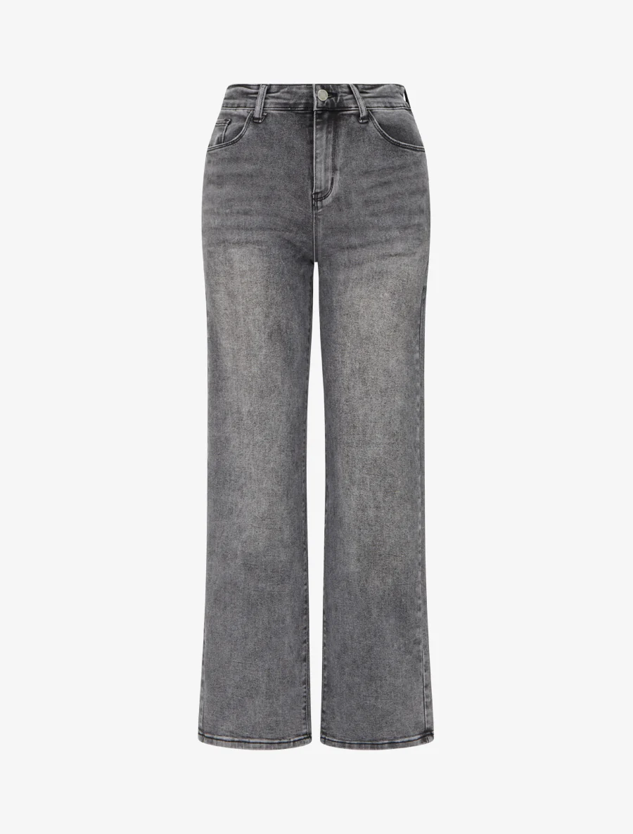 Jean push up coupe droite - Gris