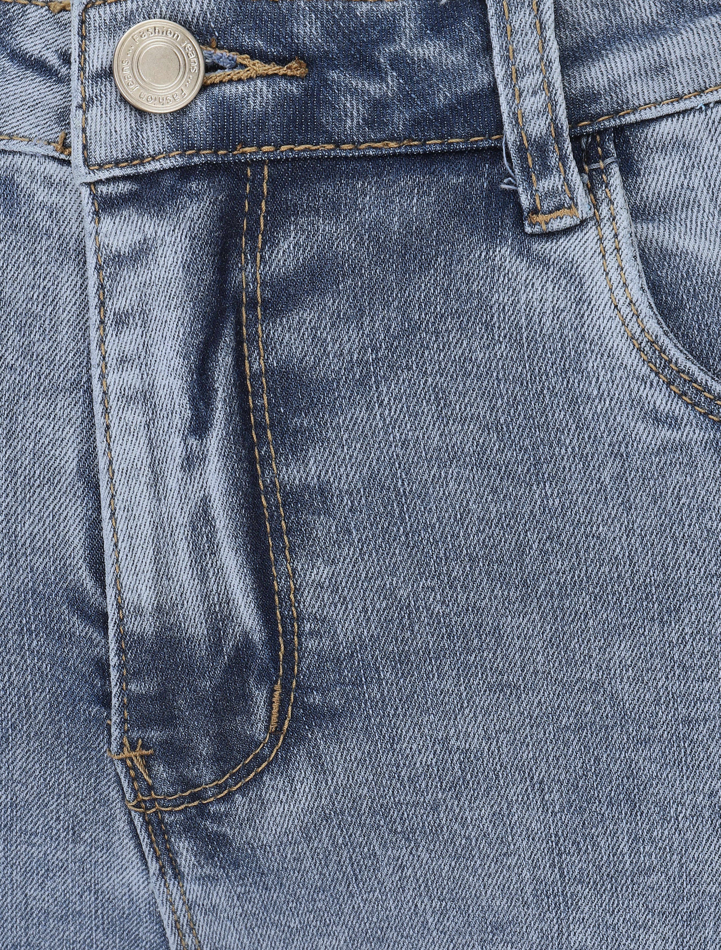 Jean push up coupe skinny - Bleu - Image 3