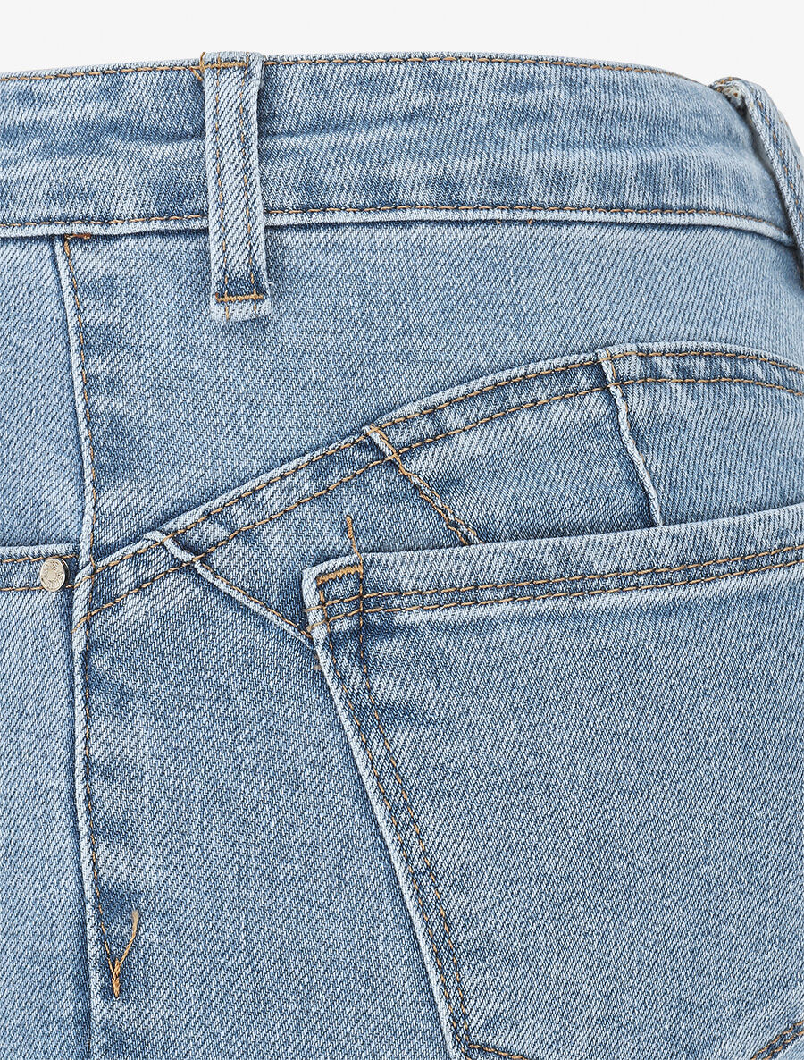 Jean push up coupe skinny - Bleu clair - Image 3