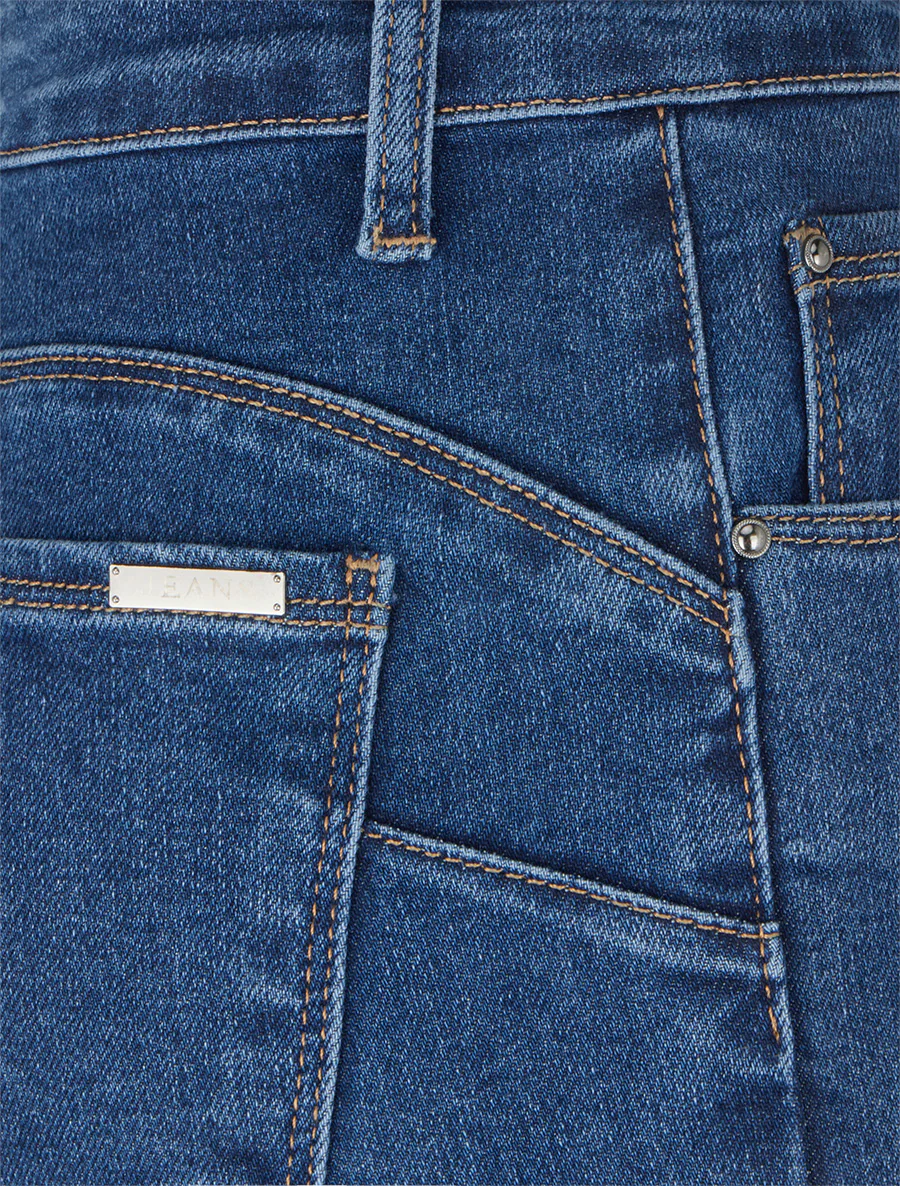 Jean push up coupe skinny - Bleu - Image 3