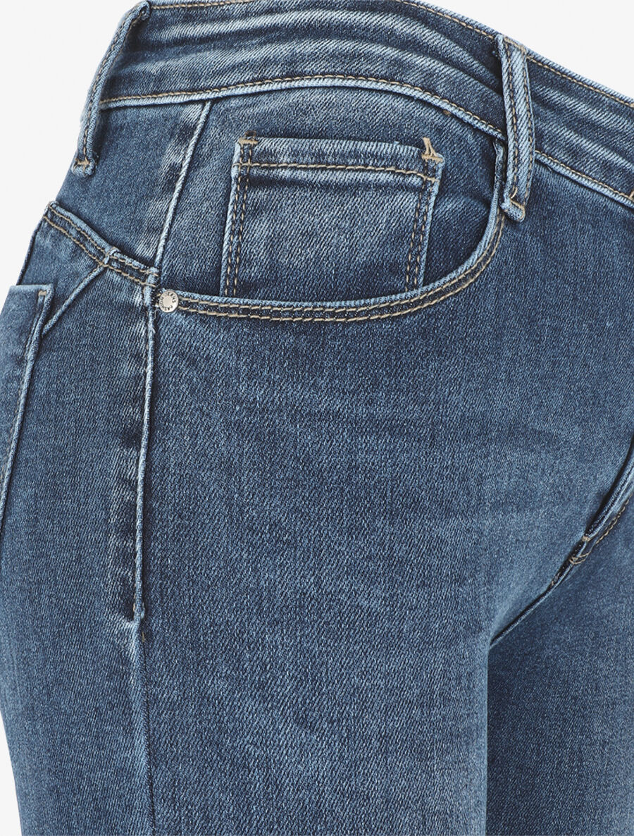 Jean push up coupe slim - Bleu - Image 3