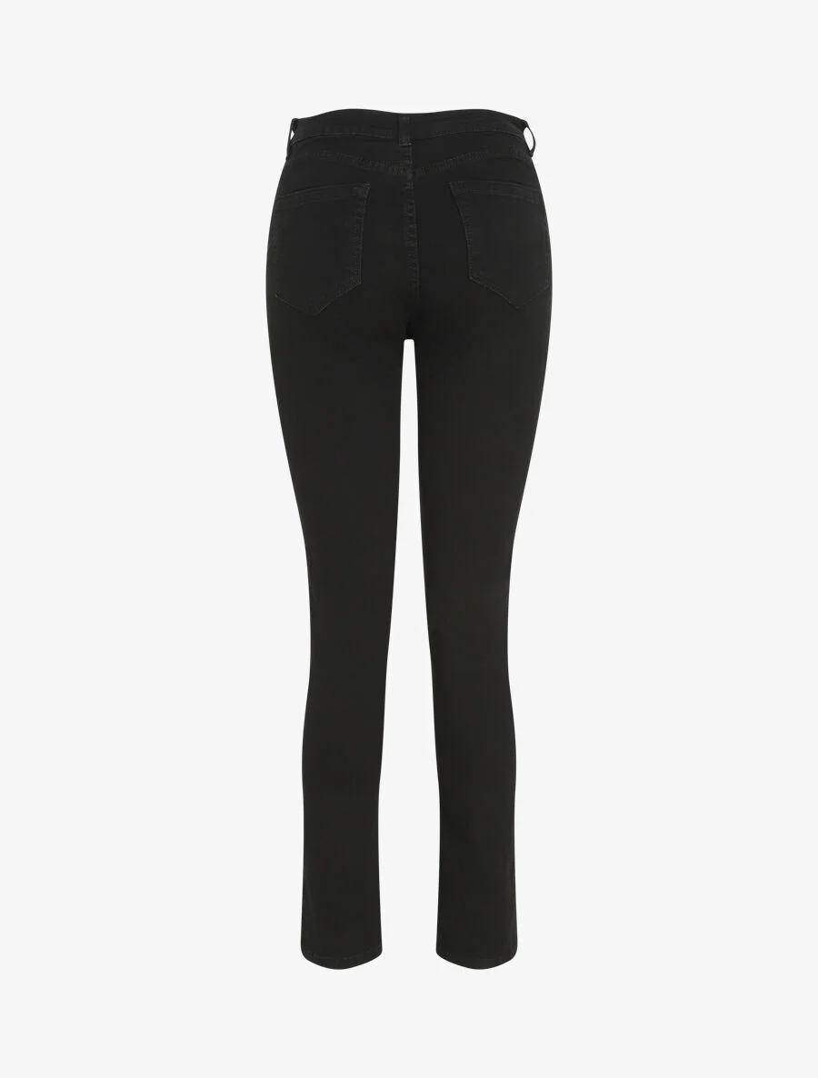 Jean push up grande taille coupe slim - Noir - Image 2