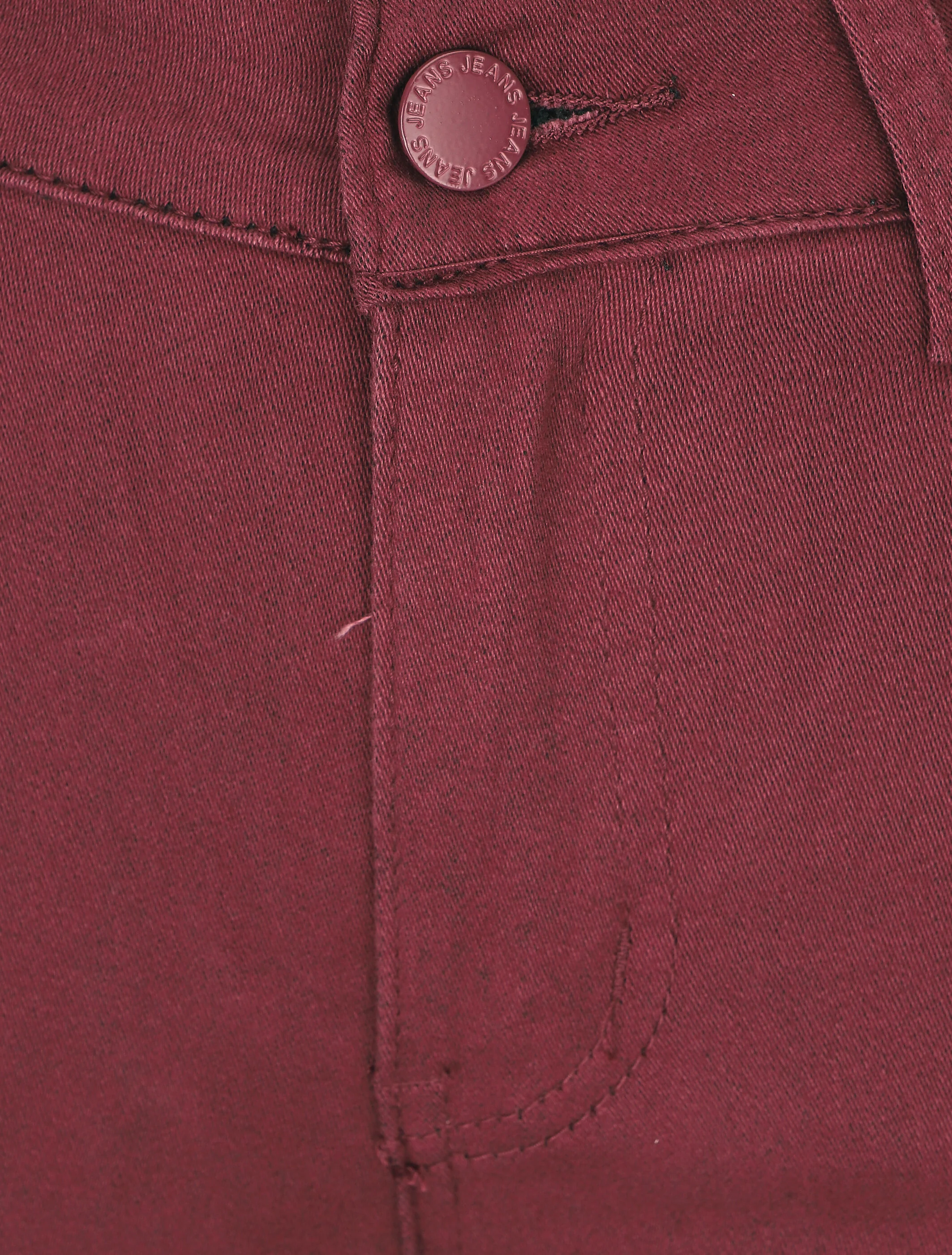 Jean skinny 7/8 push up - Bordeaux - Image 3