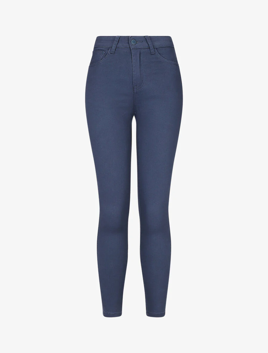 Jean skinny 7/8 push up - Bleu
