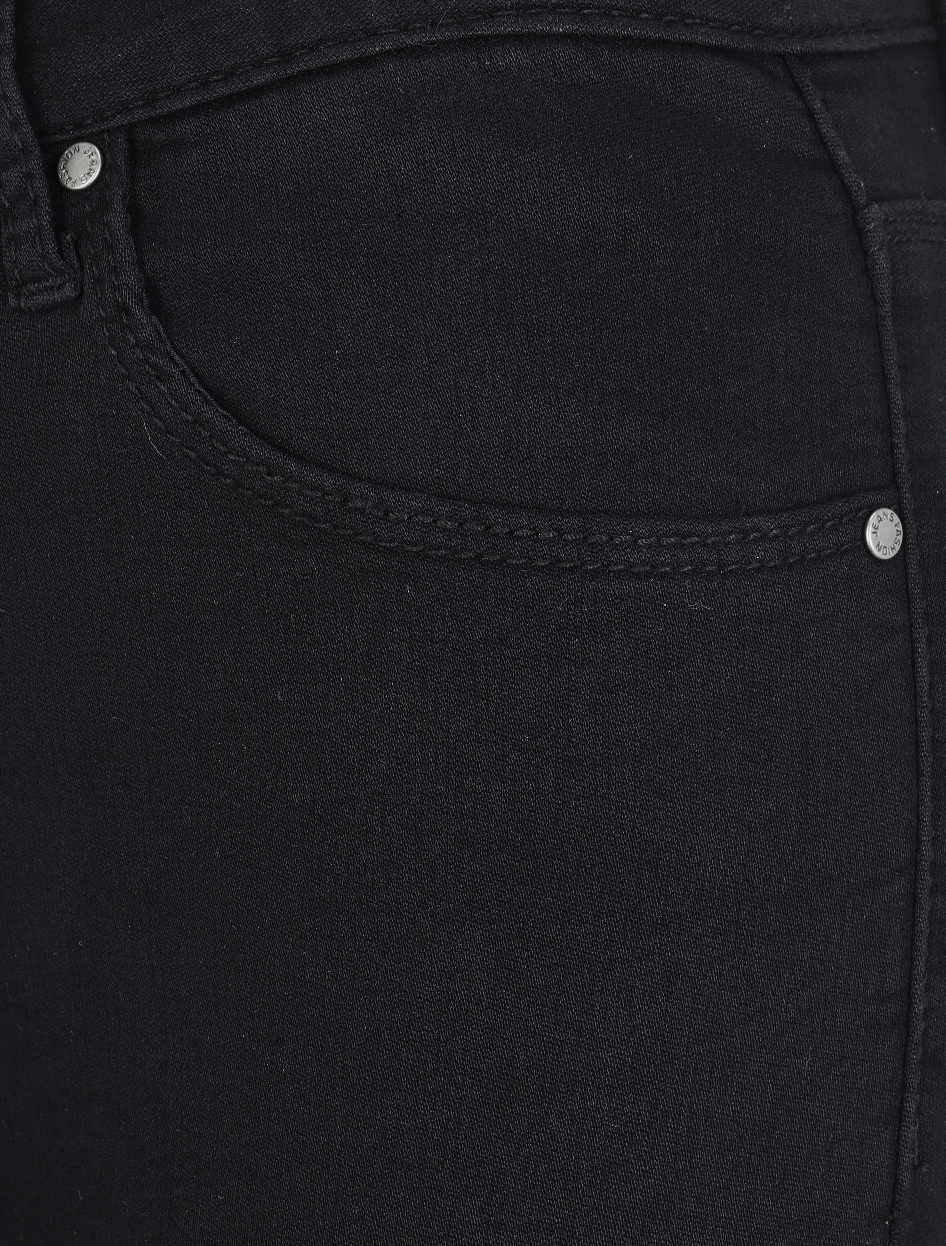 Jean skinny à taille standard - Noir - Image 3