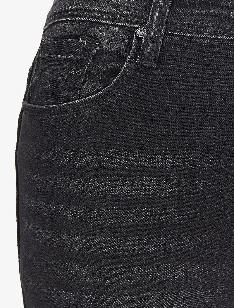 Jean skinny délavé - Noir - Image 3