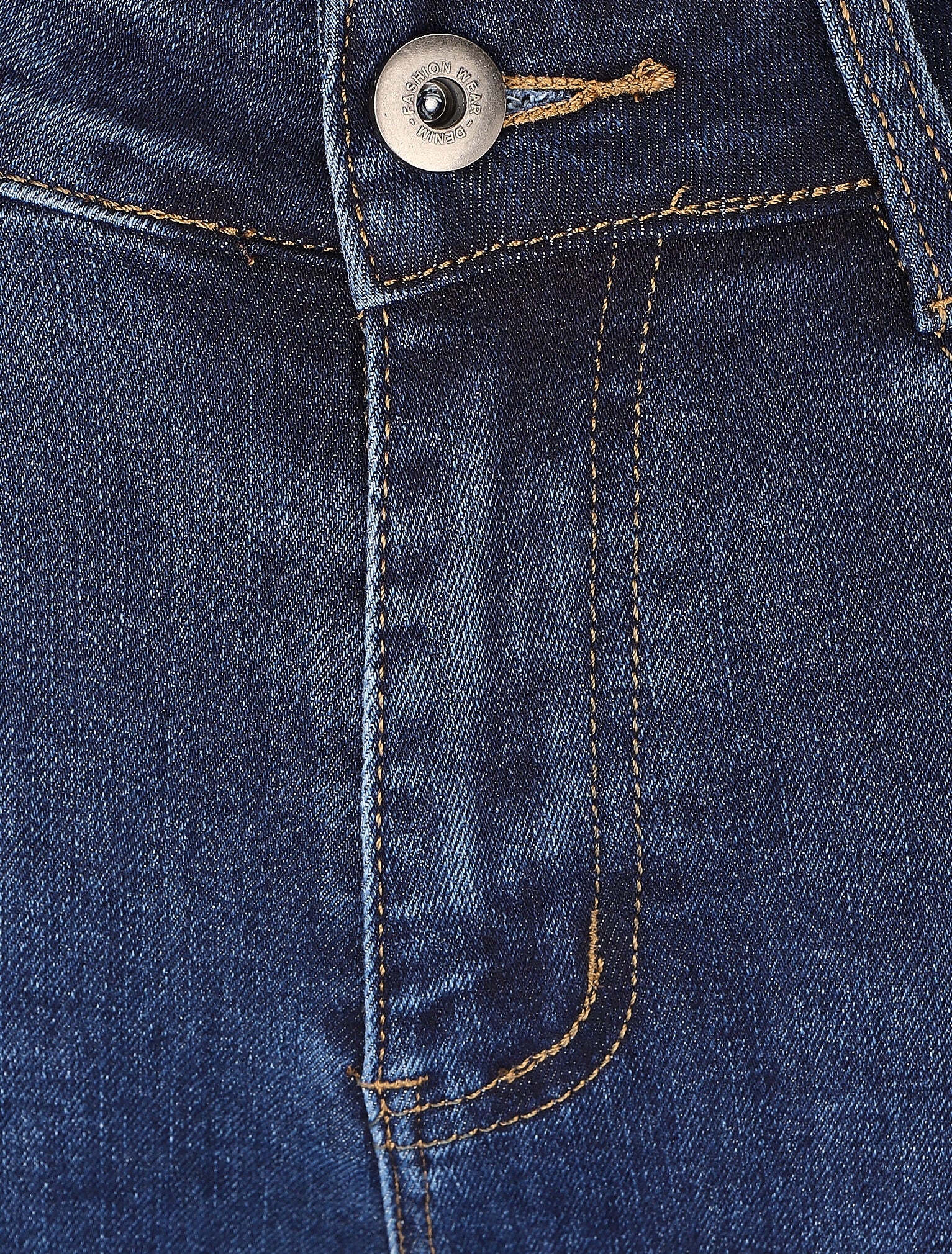 Jean skinny push-up déchiré - Bleu denim - Image 3