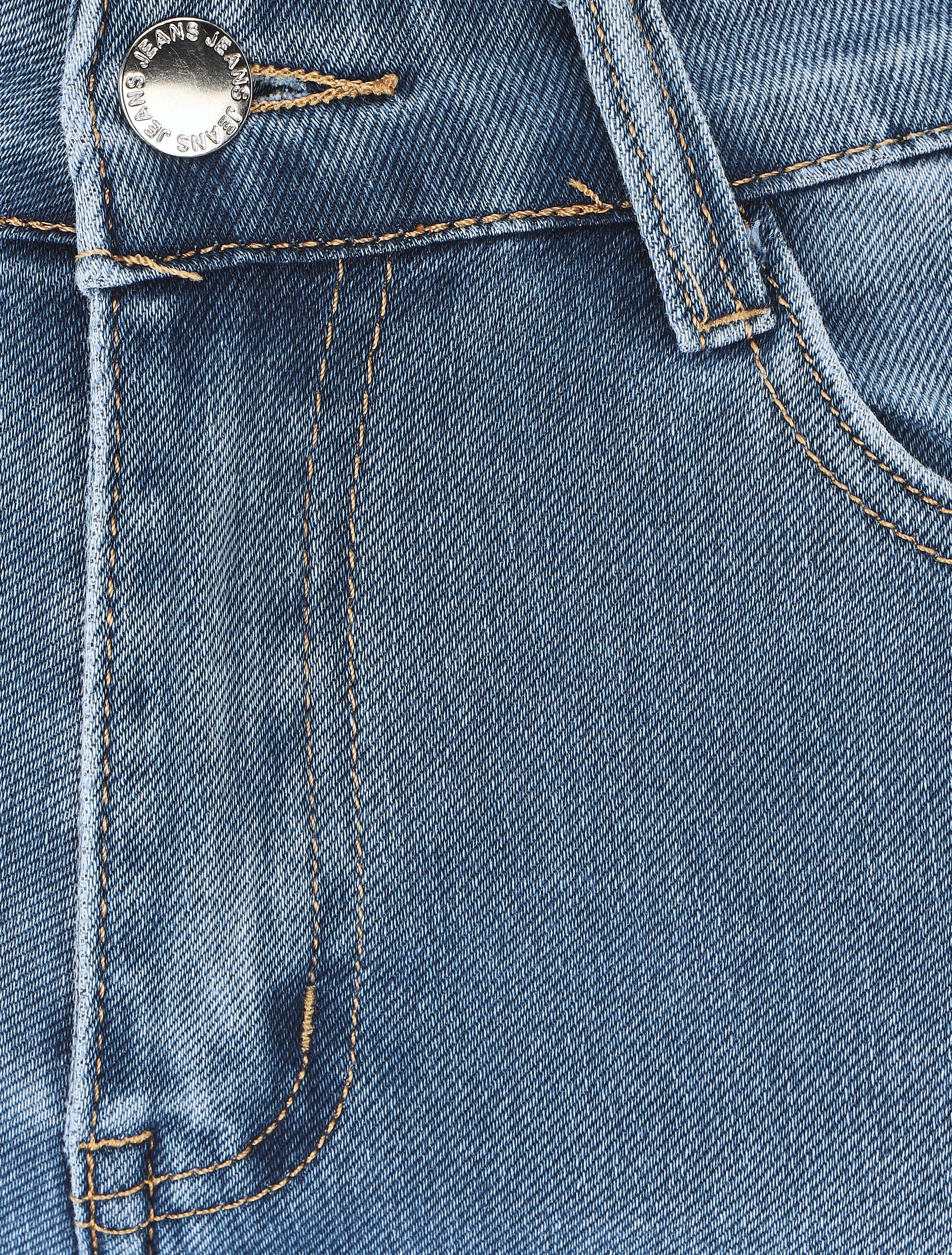 Jean skinny taille standard - Bleu - Image 3