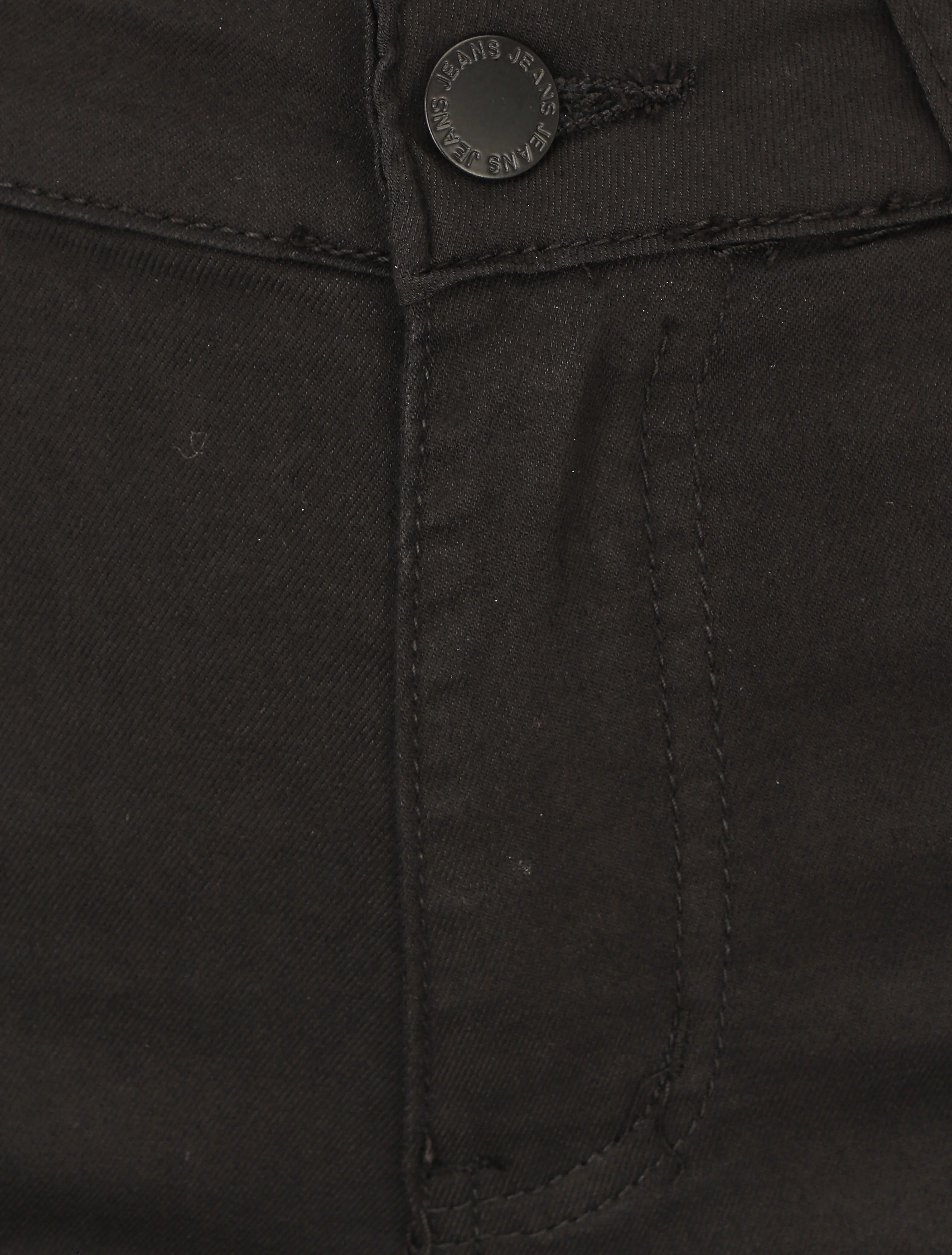 Jean skinny uni grande taille - Noir - Image 3
