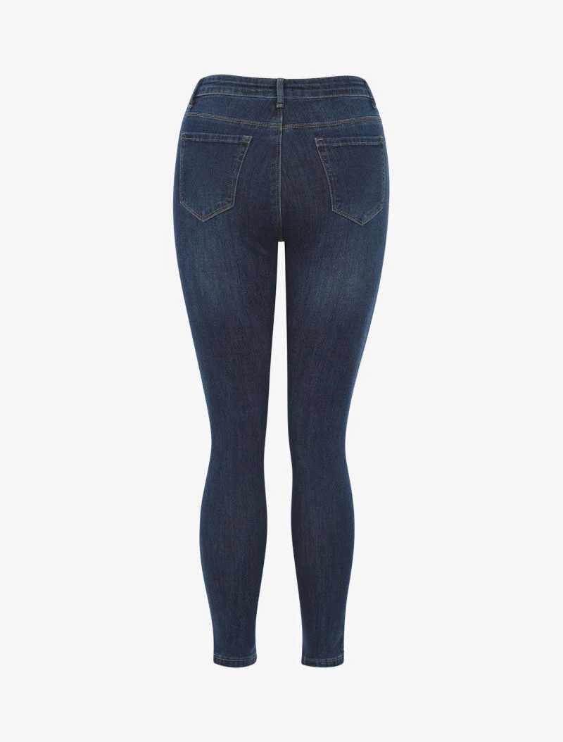 Jean slim basique - bleu denim - Image 4