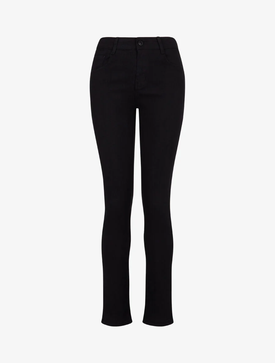 Jean slim push-up basique - Noir