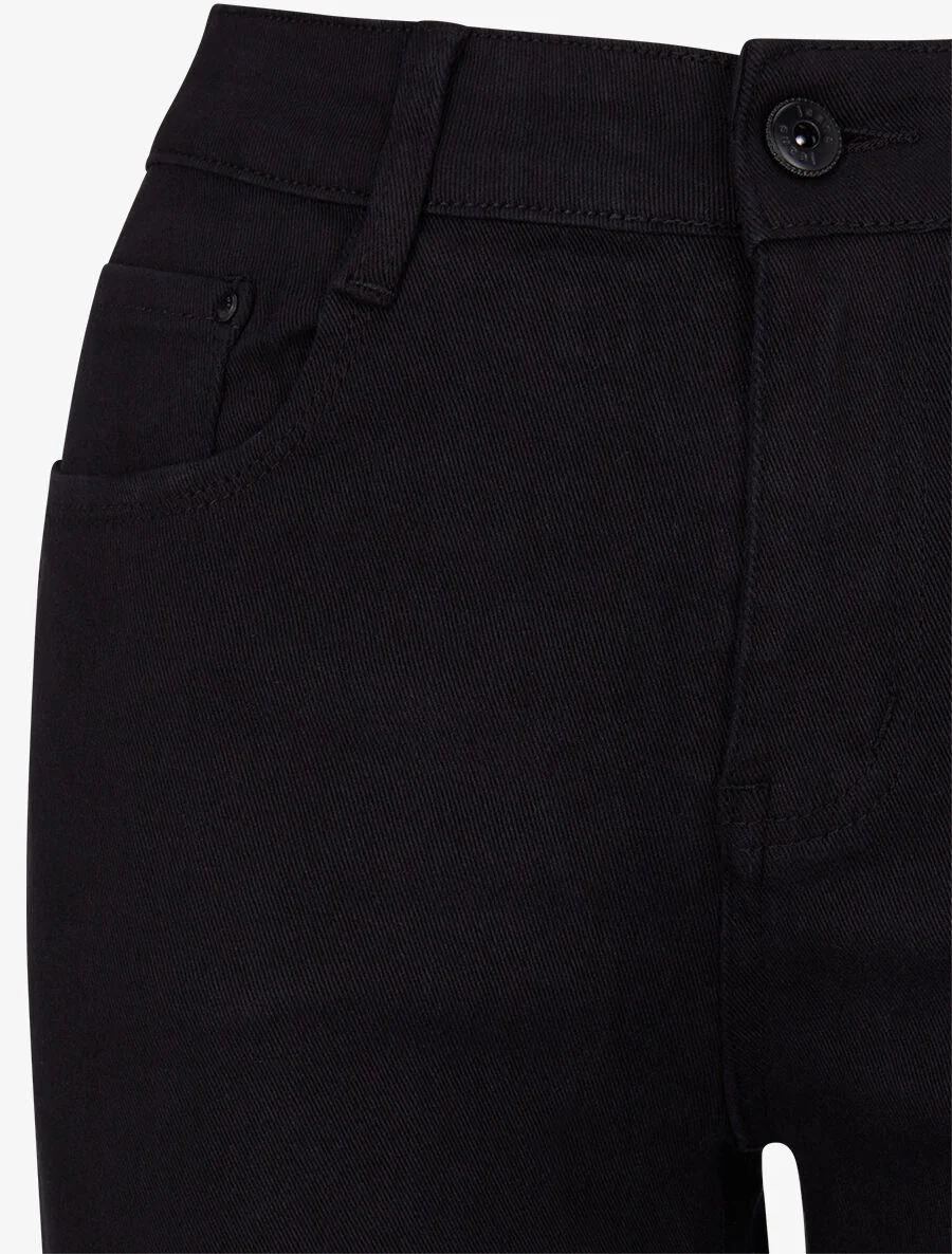 Jean slim push-up basique - Noir - Image 3