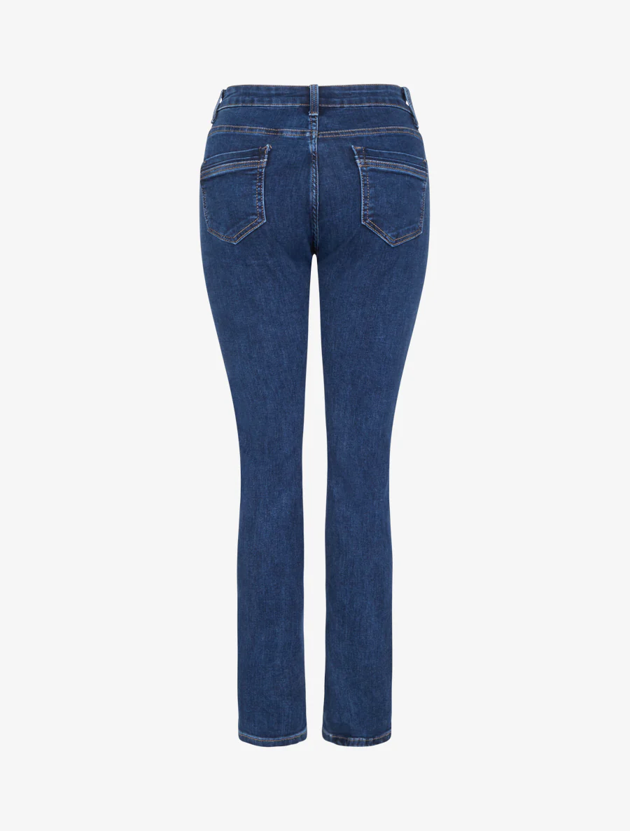 Jean slim taille haute casual - Denim - Image 2