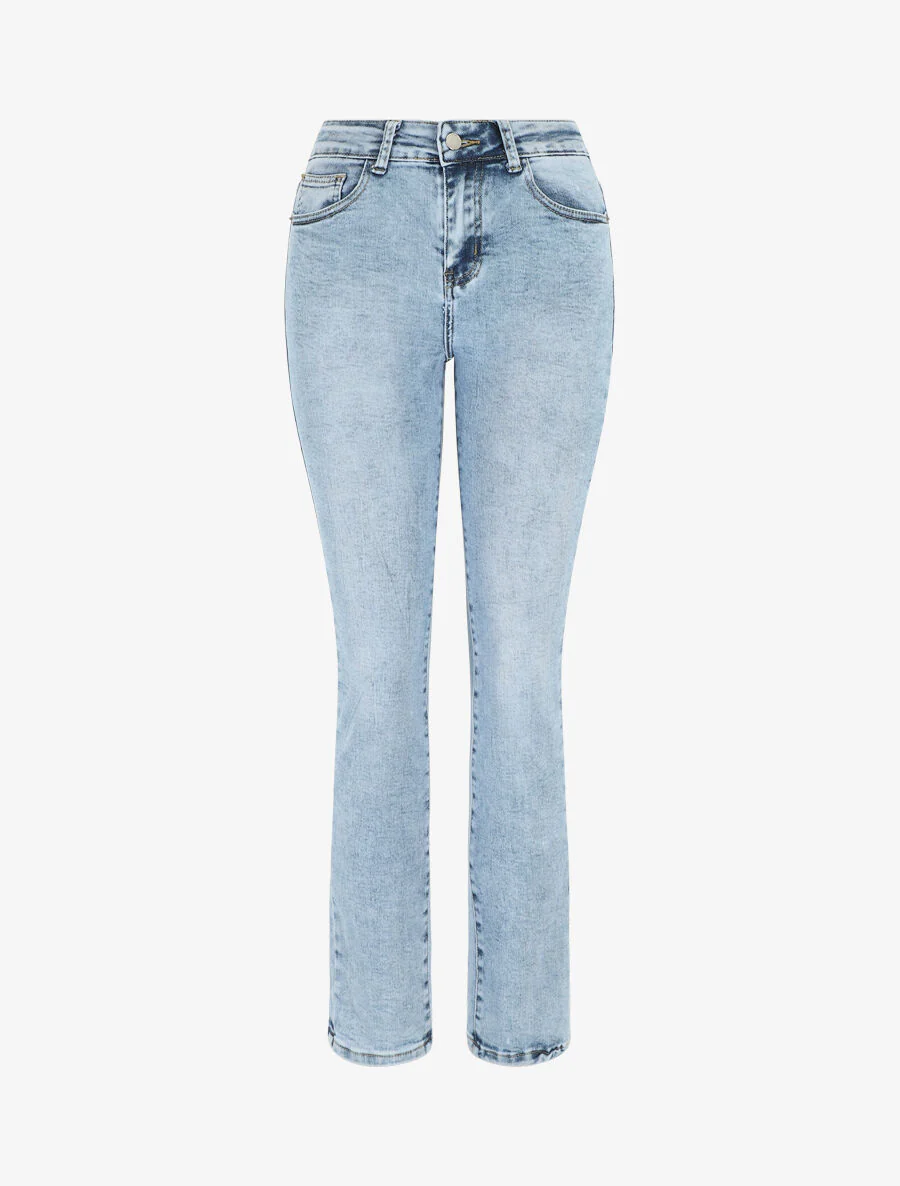 Jean slim taille standard - Bleu clair