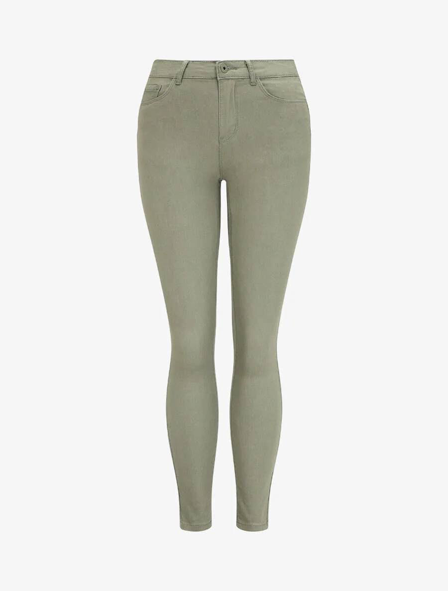 Jean slim uni push up - Kaki