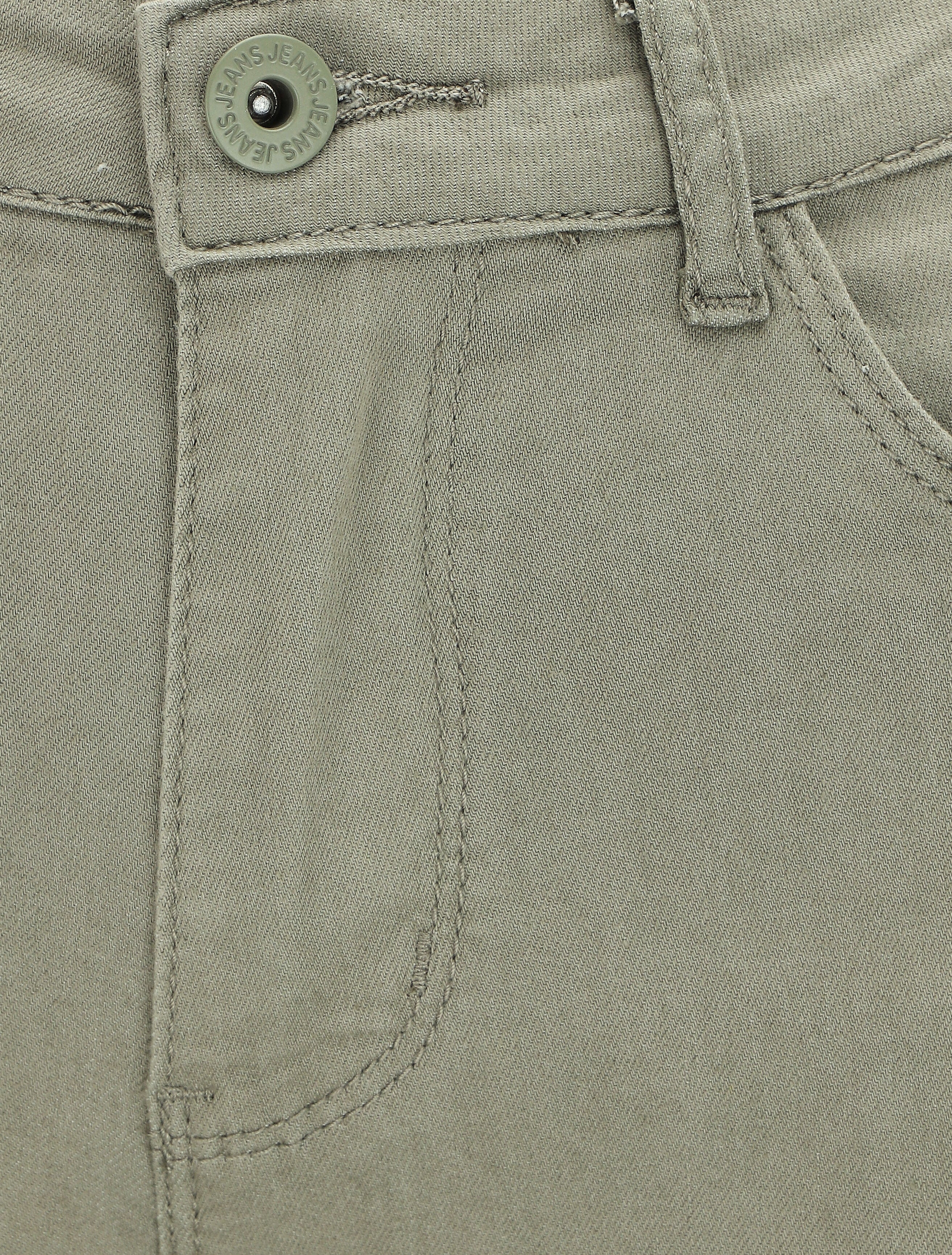Jean slim uni push up - Kaki - Image 3