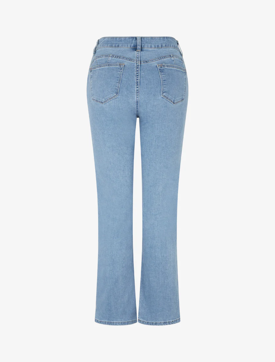 Jean standard coupe droite - Bleu - Image 2