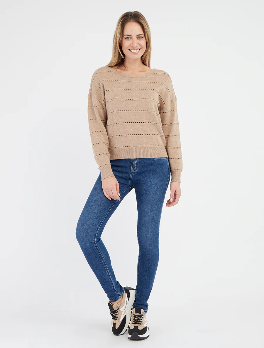 Jean standard coupe slim - Bleu - Image 4