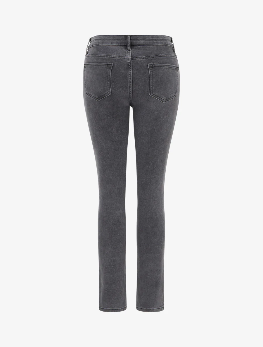 Jean standard coupe slim - Gris - Image 2