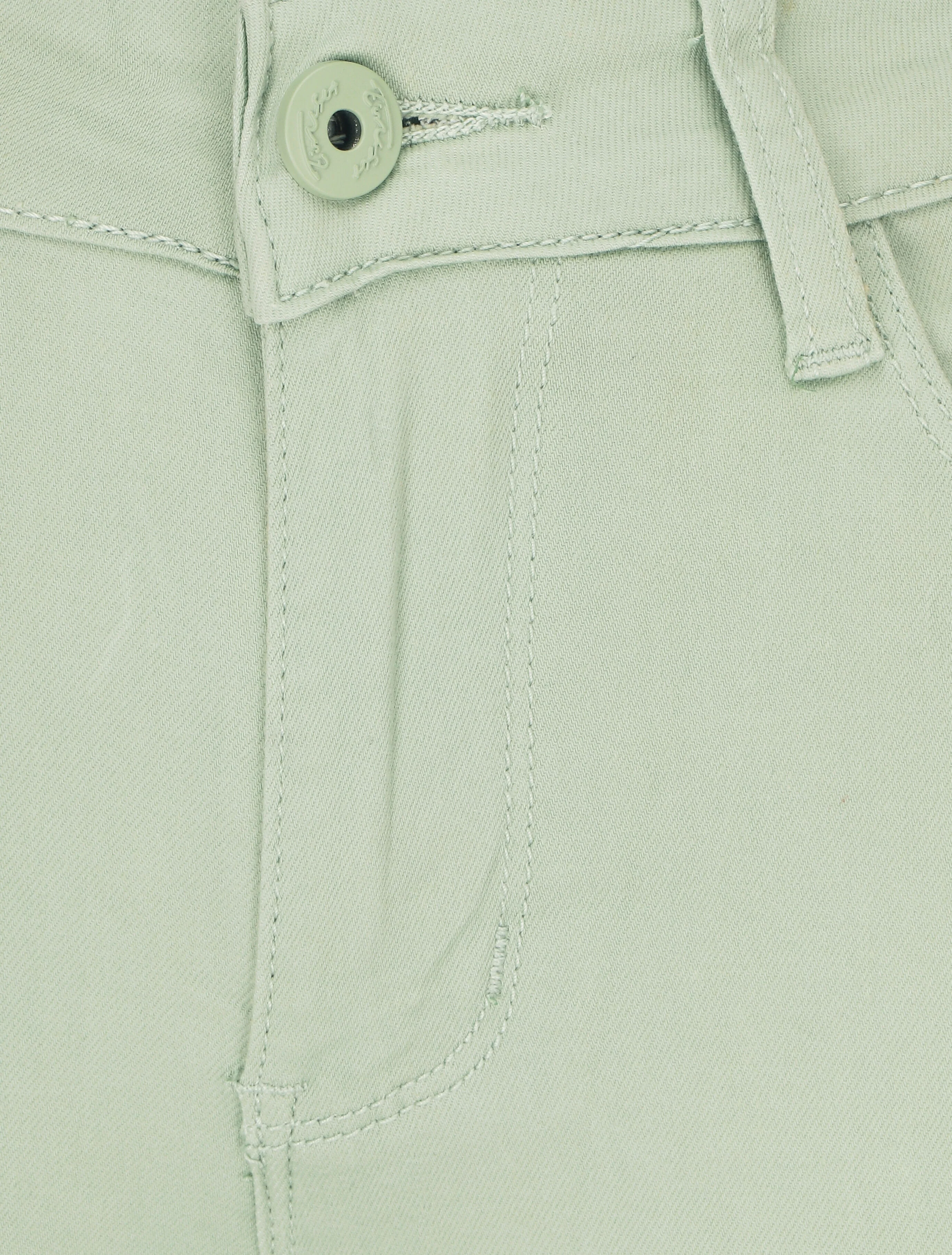 Jean uni push up coupe skinny - Vert d'eau - Image 3