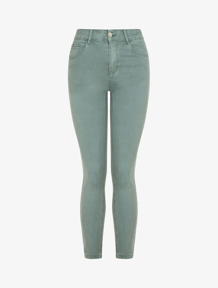 Jean uni standard coupe slim - Kaki