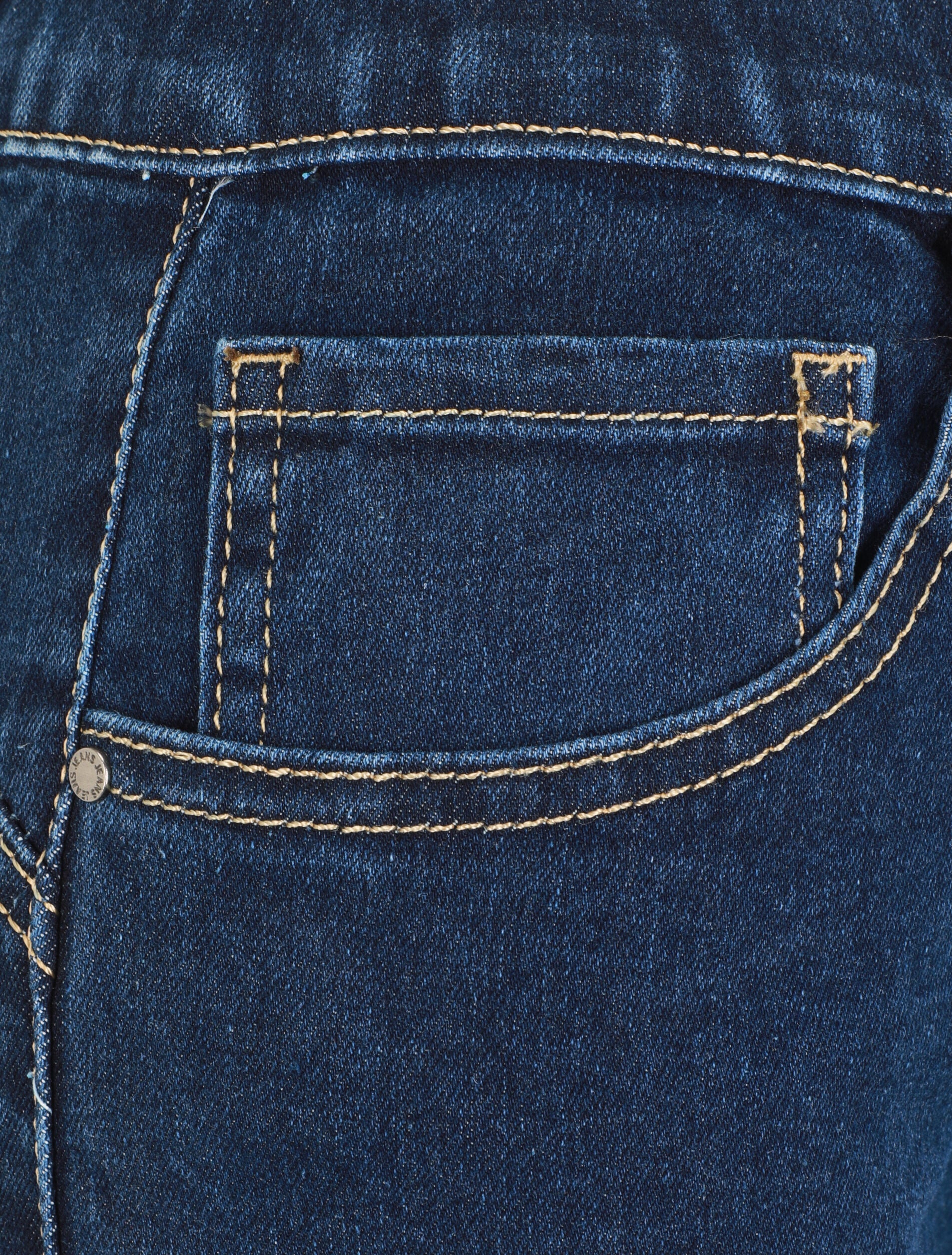Jegging skinny push-up grande taille - Bleu - Image 3