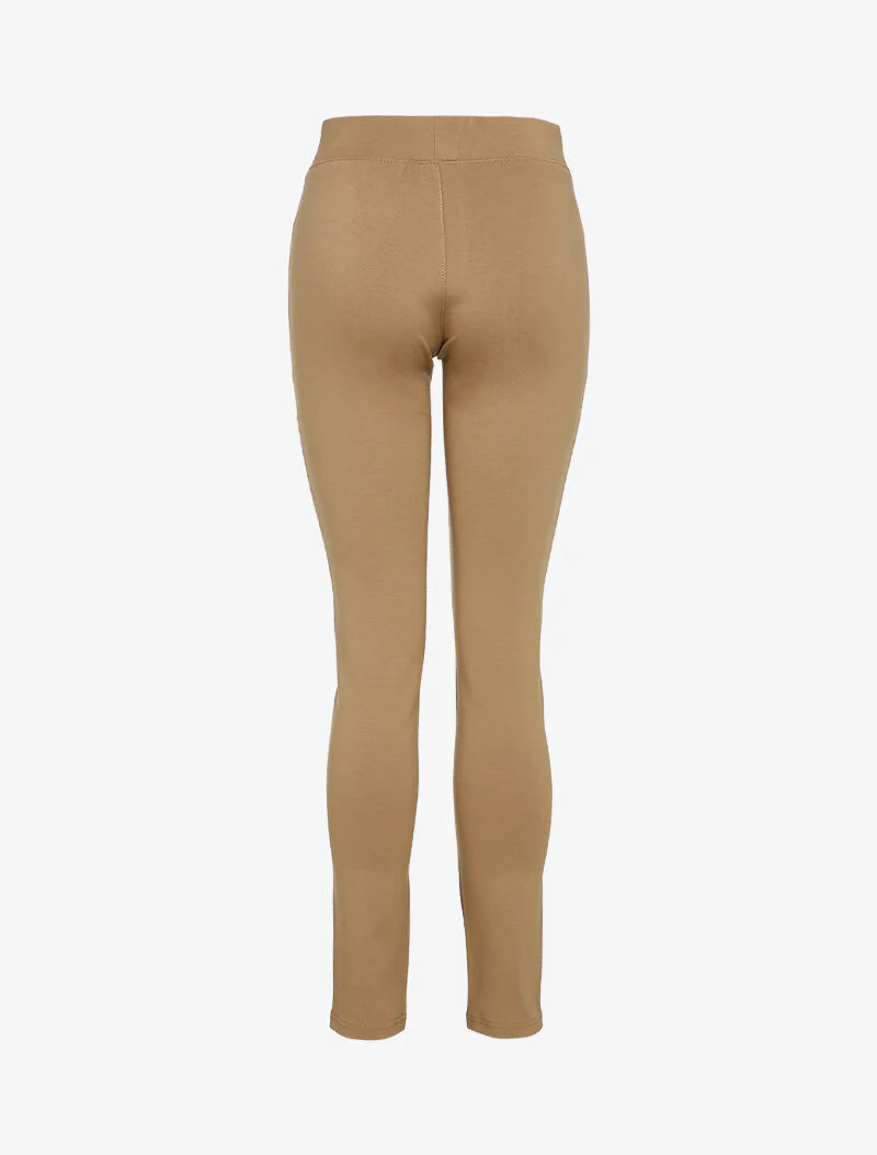 Legging à cuisses stylisées - Taupe - Image 2