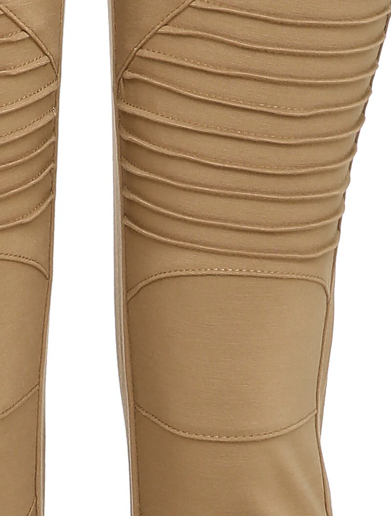 Legging à cuisses stylisées - Taupe - Image 3