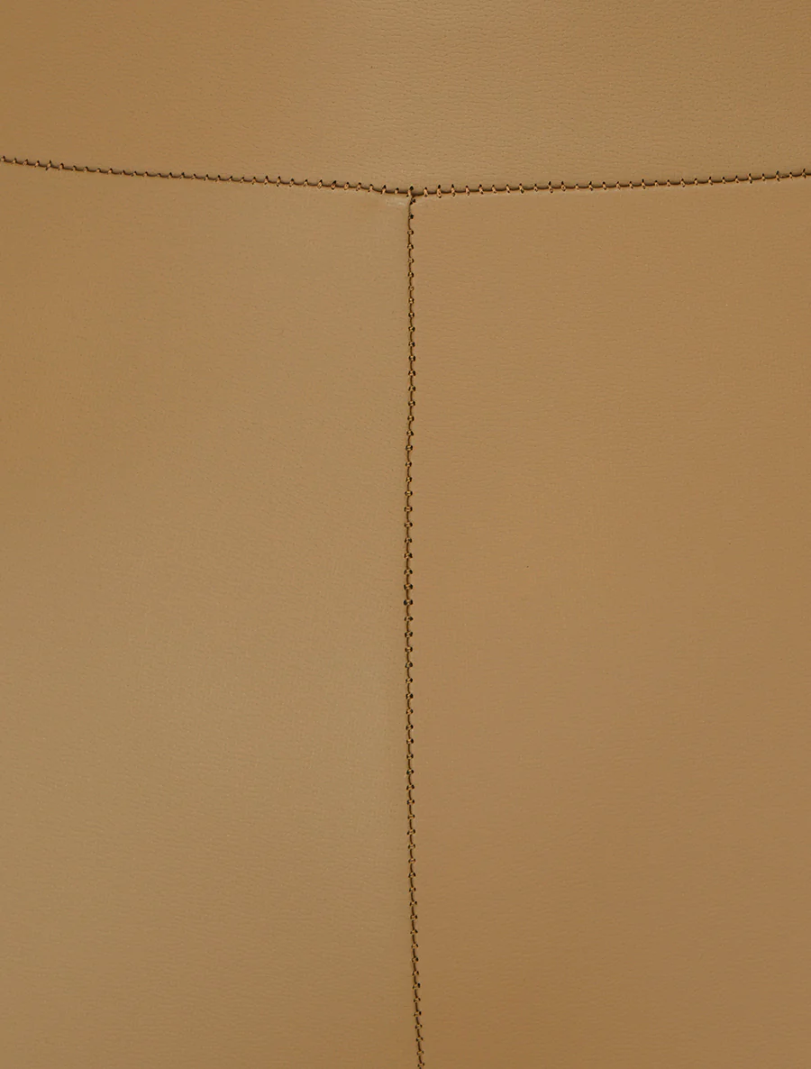 Legging skinny en simili - Camel - Image 3