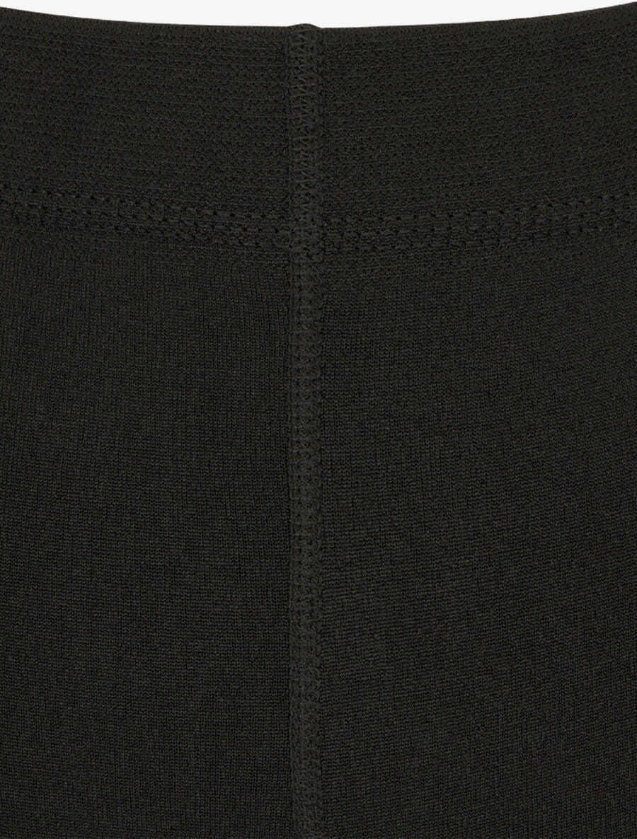 Leggings unis 1200 deniers - Noir - Image 3