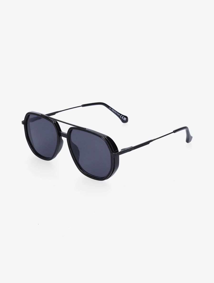 Lunettes de soleil aviateur - Noir