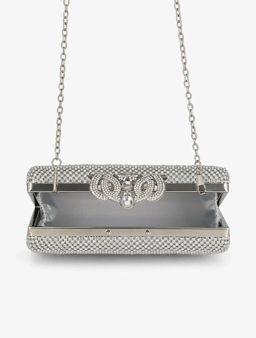 Minaudière Kiana - Argent - Image 6