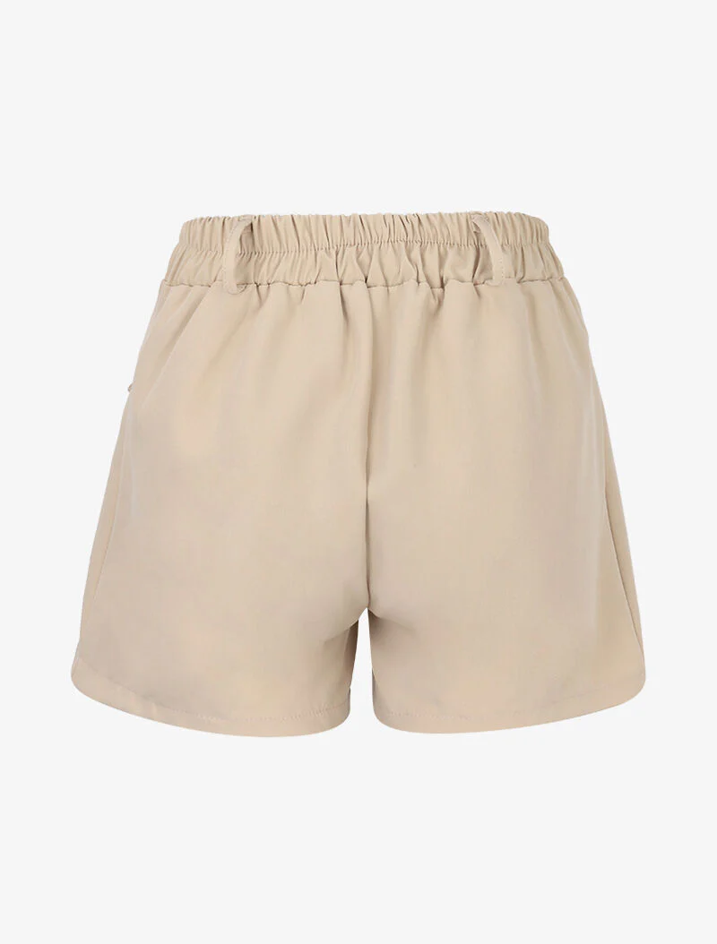 Mini short à grandes poches - beige - Image 2