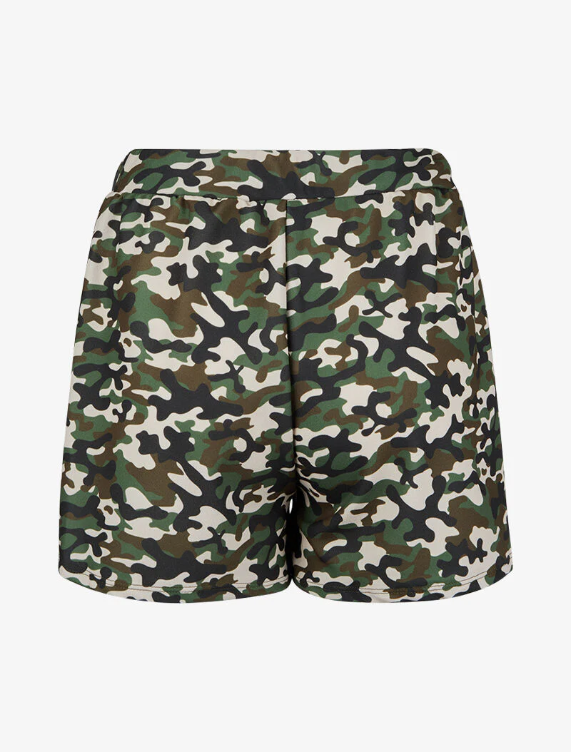 Mini short à imprimés - Kaki - Image 2