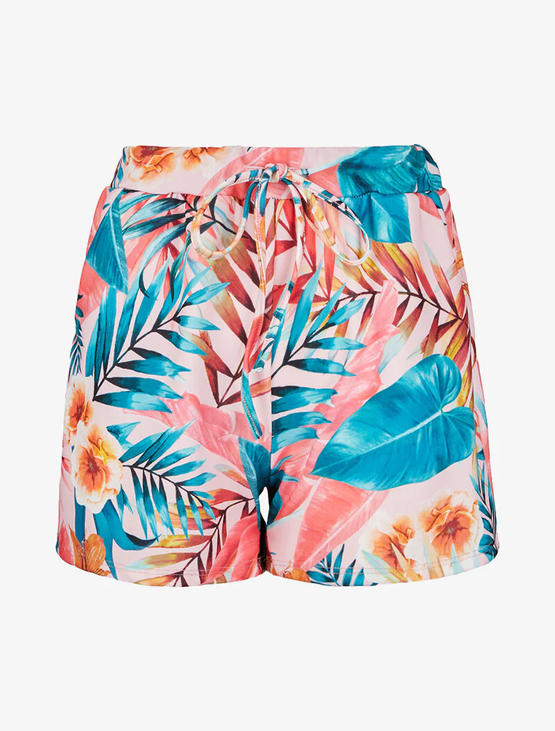 Mini short à imprimés - Rose