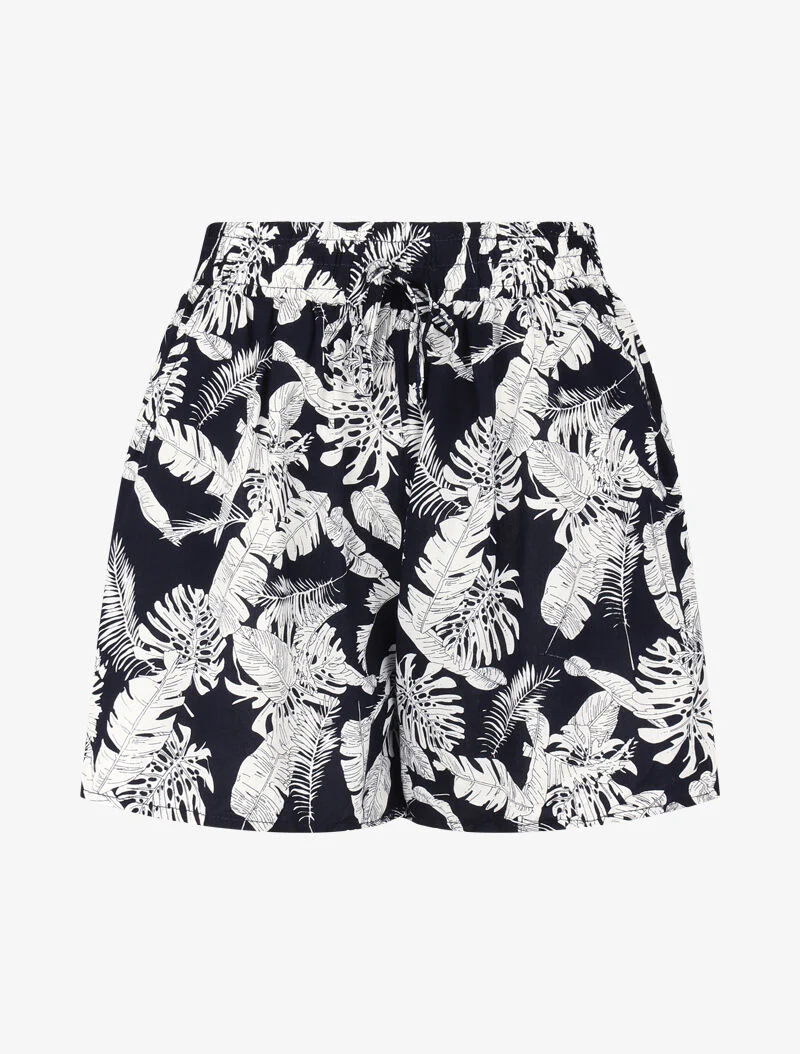 Mini short ample à imprimés - marine - Image 3