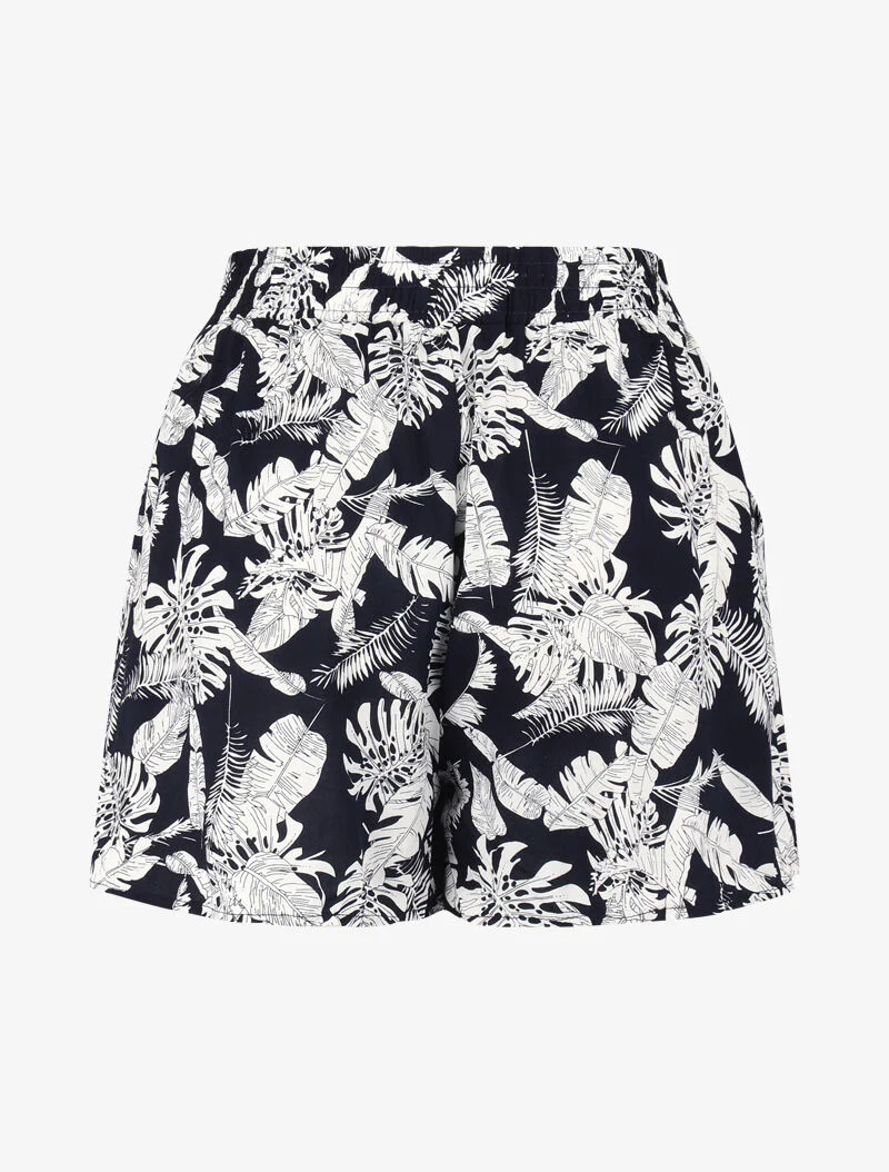 Mini short ample à imprimés - marine - Image 4