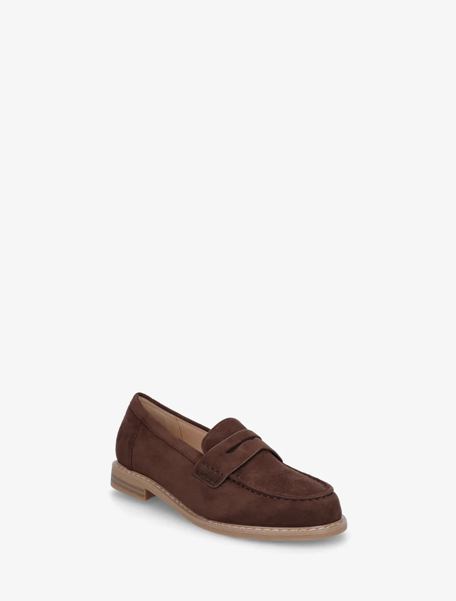 Mocassins basiques en suédine - Marron - Image 2