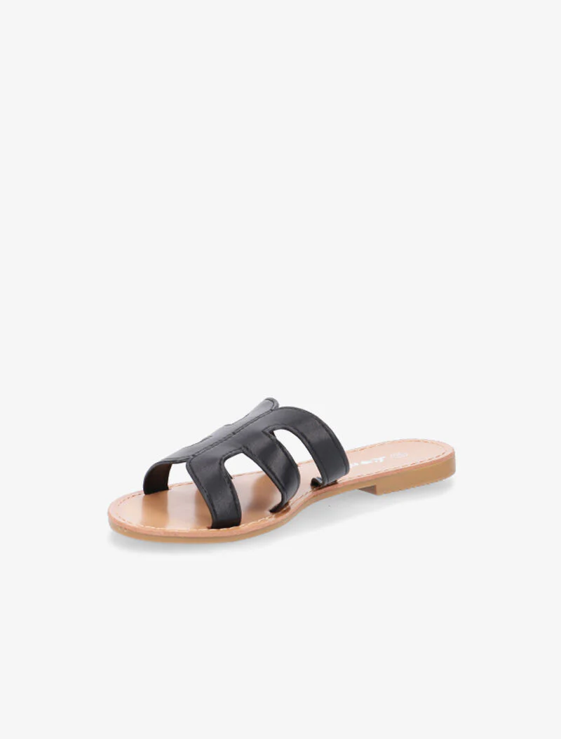 Nu-pieds style spartiates - noir - Image 3