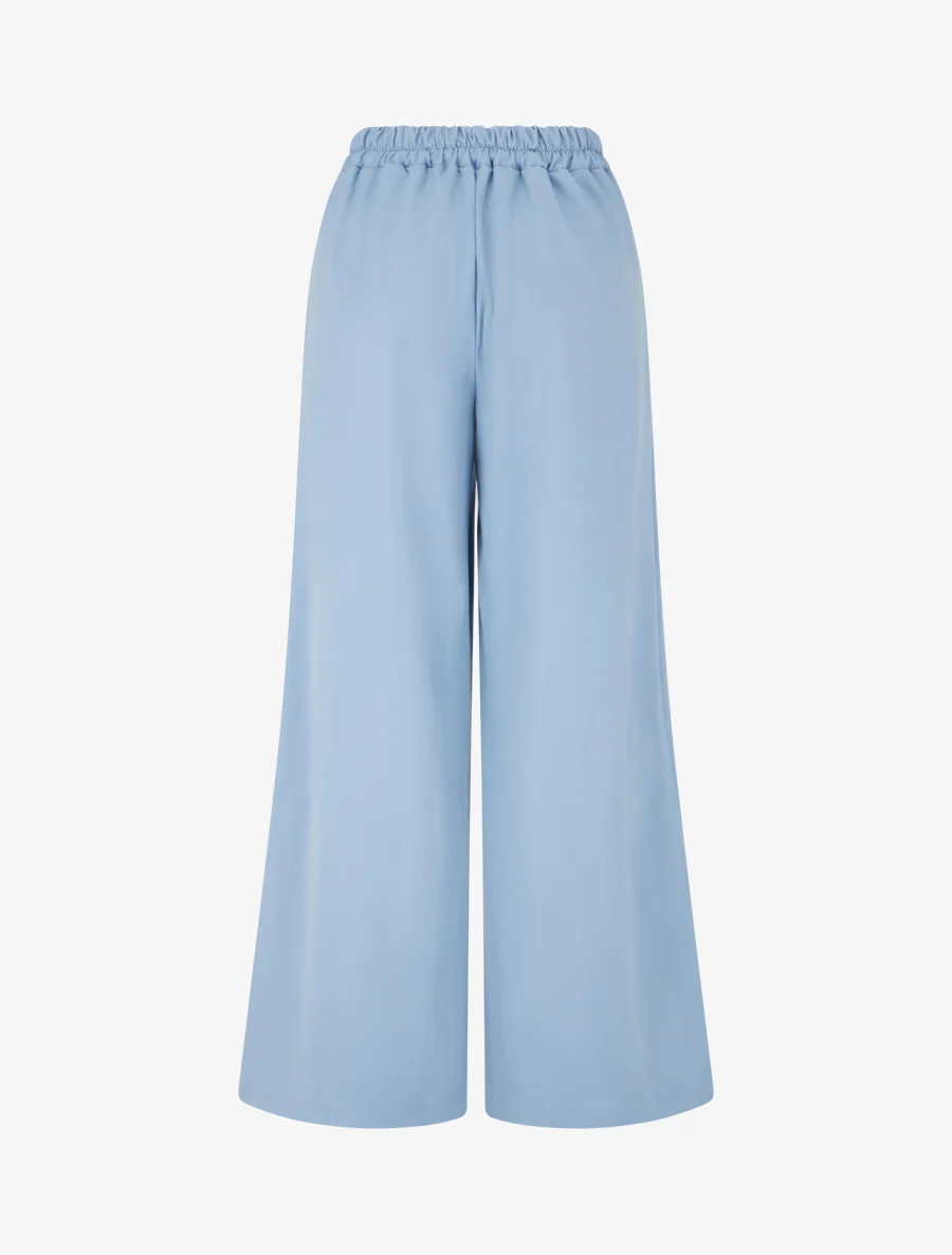 Pantalon ample à dentelle - Bleu ciel - Image 2