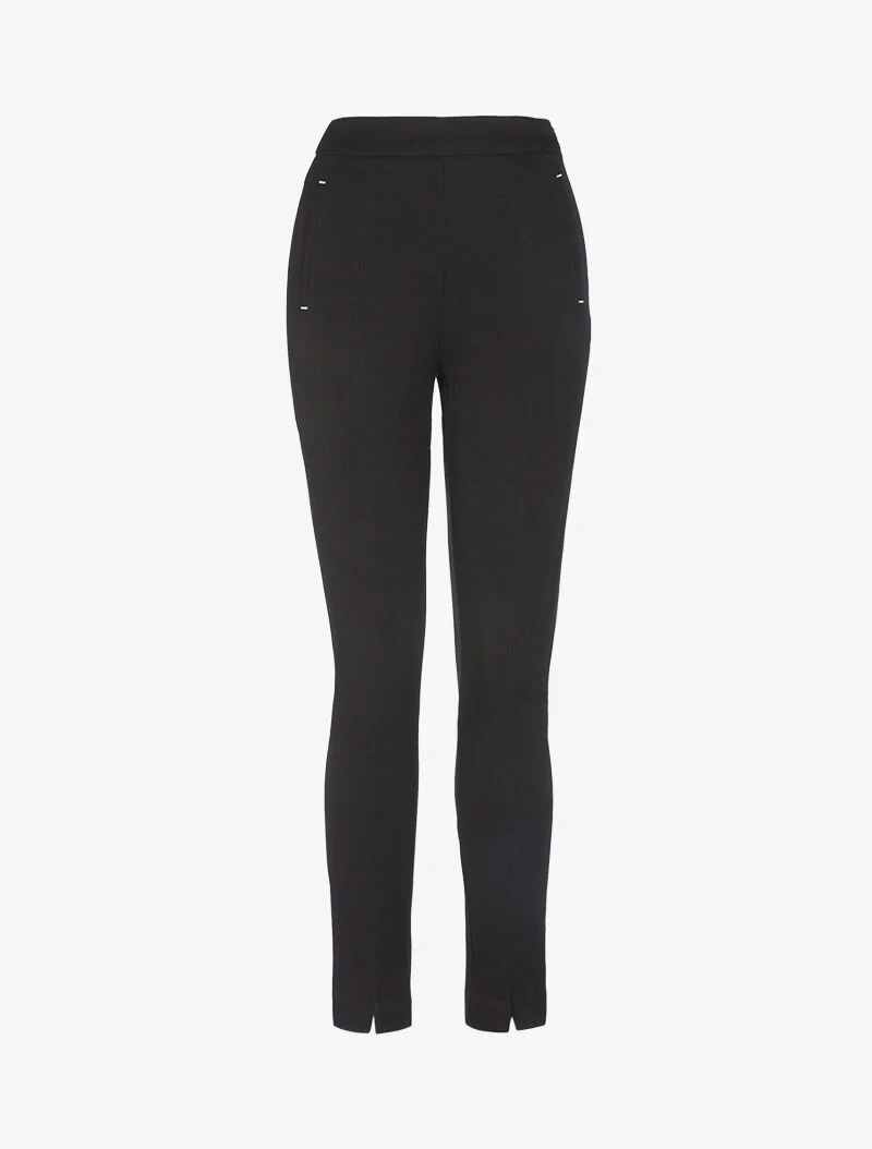 Pantalon chino ample - noir