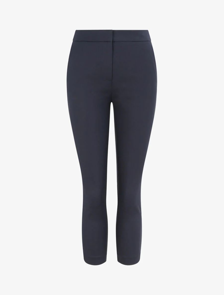 Pantalon droit uni - Marine