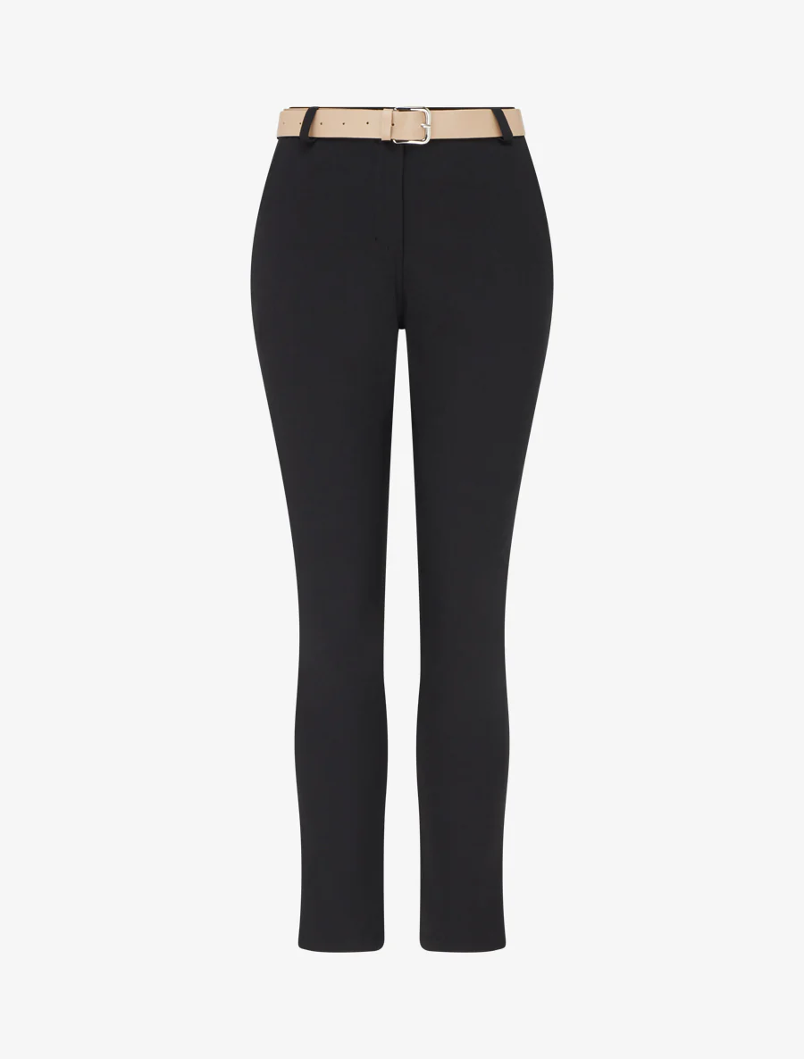 Pantalon droit uni - Noir