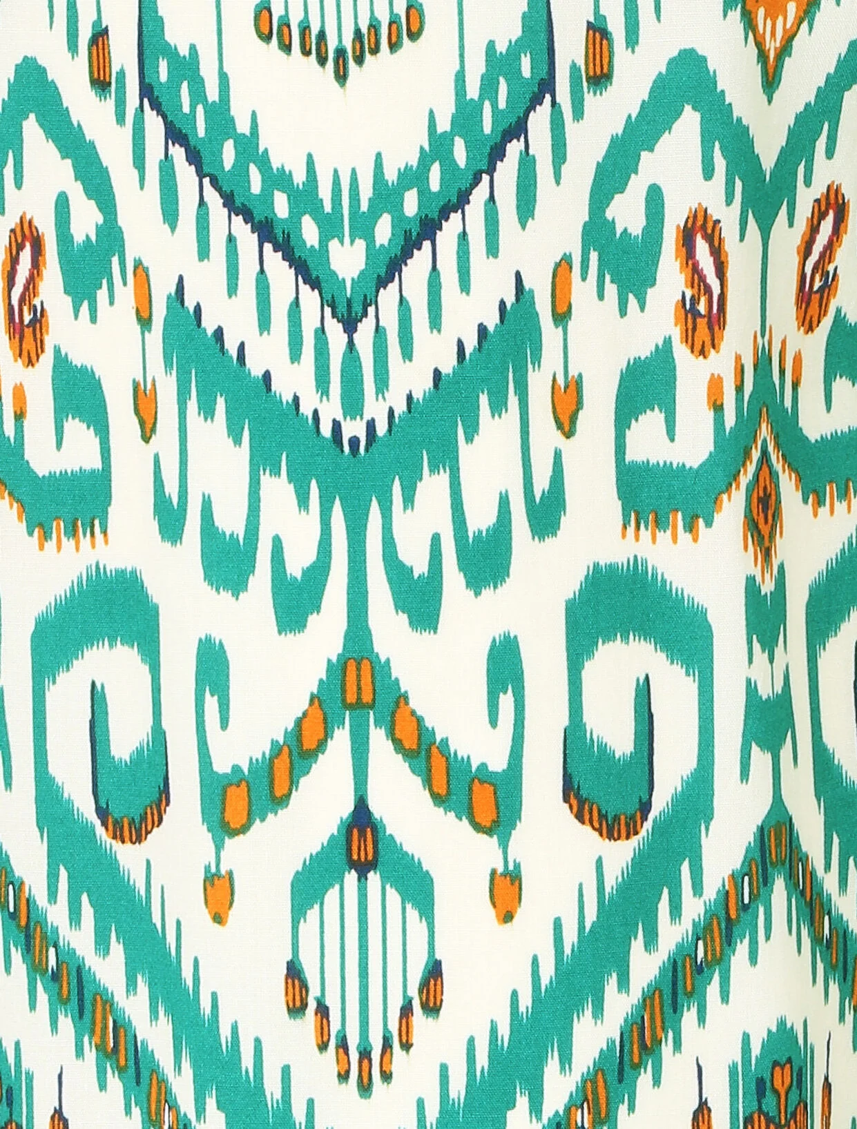 Pantalon fluide à imprimé aztèque - Vert - Image 3