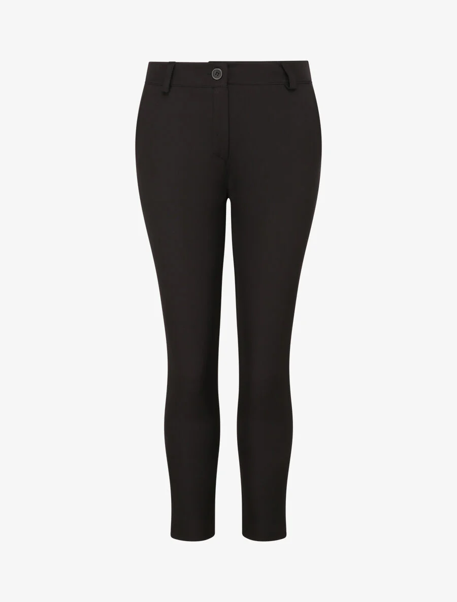 Pantalon slim 7/8 taille standard - Noir