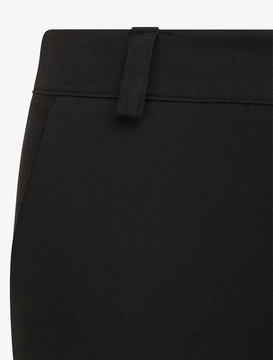 Pantalon slim 7/8 taille standard - Noir - Image 3