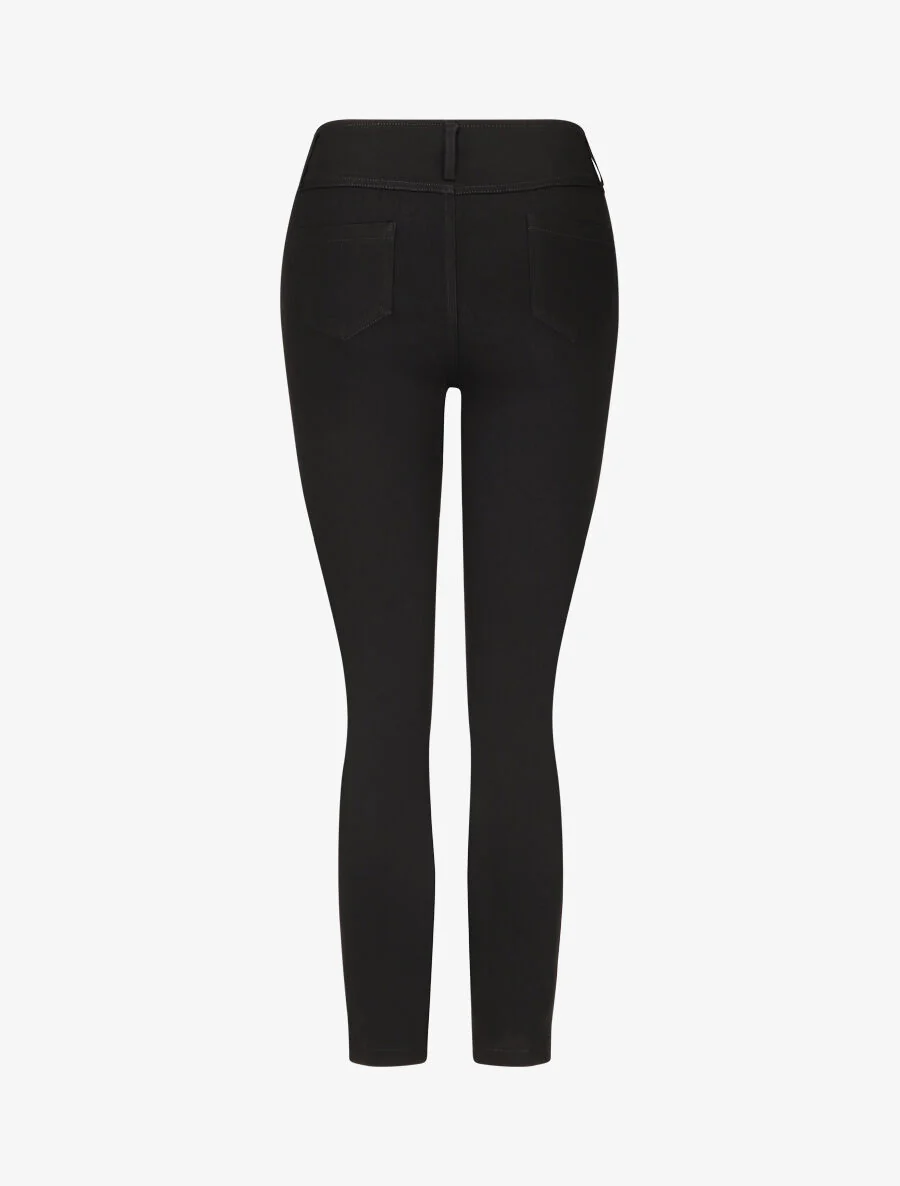 Pantalon stretch coupe skinny - Noir - Image 2