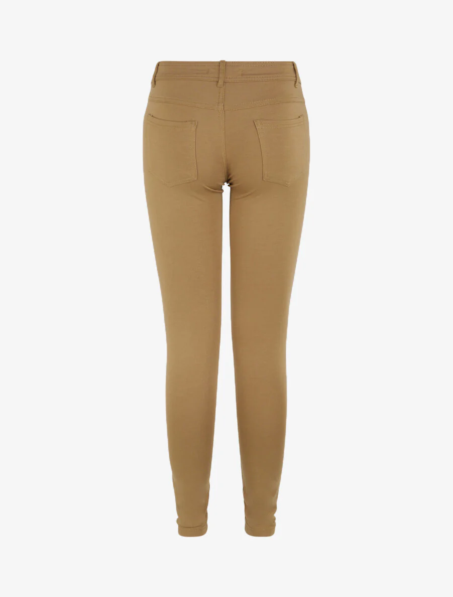 Pantalon ultra skinny uni - Taupe - Image 2