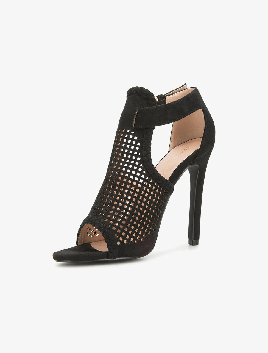 Peep-toes avant ajouré - noir - Image 3